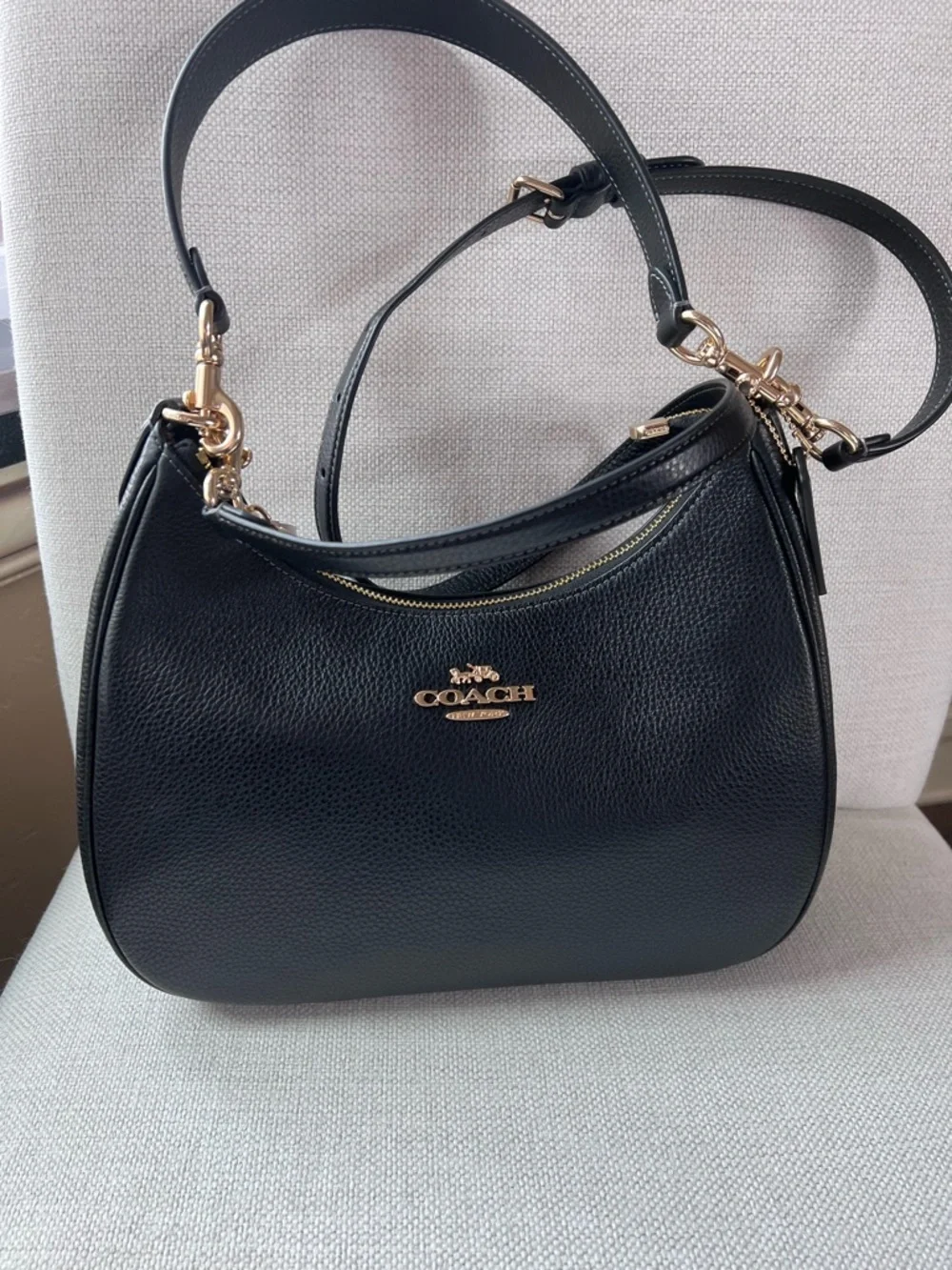 Coach Teri Hobo- authentic- never carried.  Beautiful bag. - Picture 3 of 6